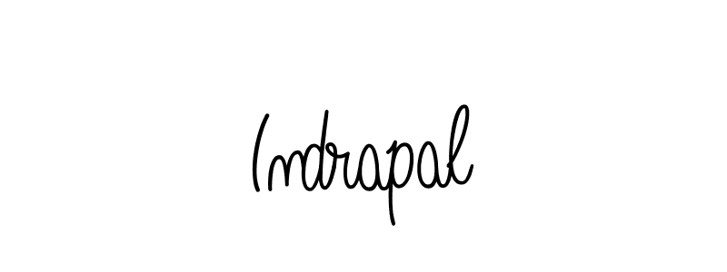 The best way (Angelique-Rose-font-FFP) to make a short signature is to pick only two or three words in your name. The name Indrapal include a total of six letters. For converting this name. Indrapal signature style 5 images and pictures png