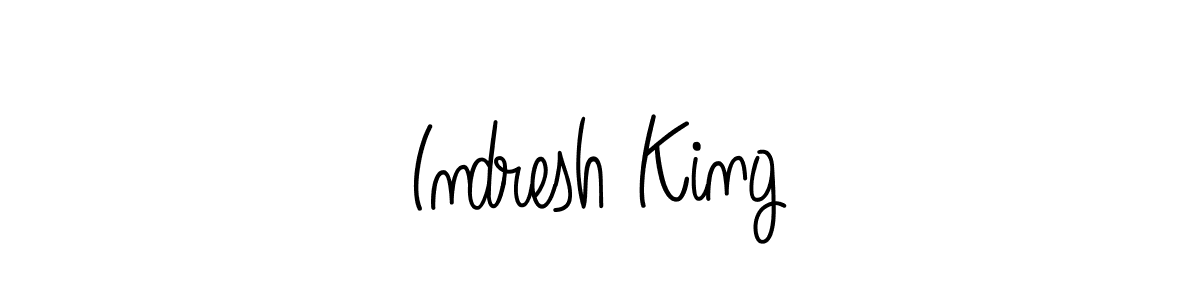 Make a beautiful signature design for name Indresh King. Use this online signature maker to create a handwritten signature for free. Indresh King signature style 5 images and pictures png