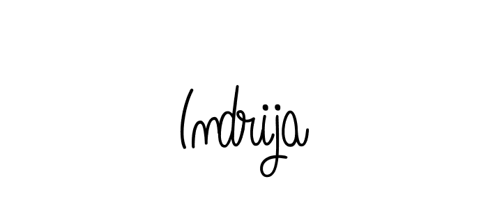 Also You can easily find your signature by using the search form. We will create Indrija name handwritten signature images for you free of cost using Angelique-Rose-font-FFP sign style. Indrija signature style 5 images and pictures png