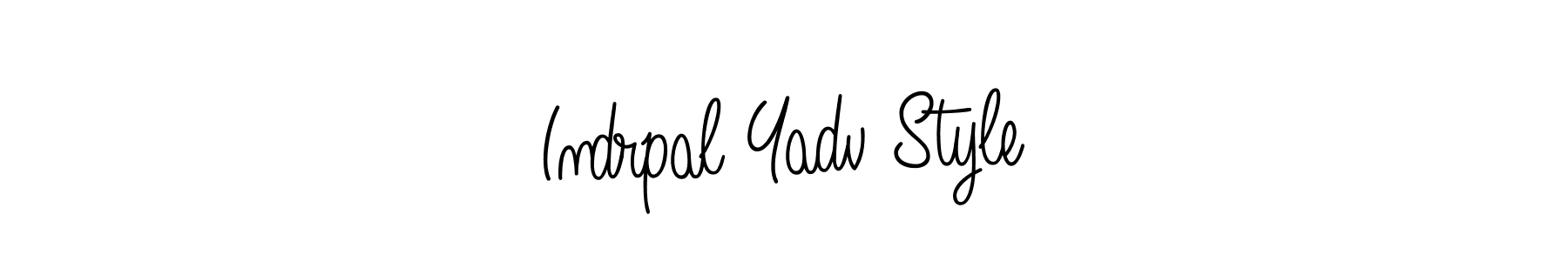 Make a short Indrpal Yadv Style signature style. Manage your documents anywhere anytime using Angelique-Rose-font-FFP. Create and add eSignatures, submit forms, share and send files easily. Indrpal Yadv Style signature style 5 images and pictures png