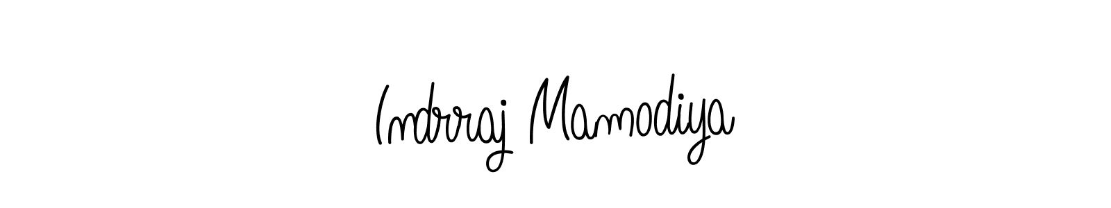 if you are searching for the best signature style for your name Indrraj Mamodiya. so please give up your signature search. here we have designed multiple signature styles  using Angelique-Rose-font-FFP. Indrraj Mamodiya signature style 5 images and pictures png