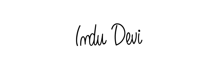 Best and Professional Signature Style for Indu Devi. Angelique-Rose-font-FFP Best Signature Style Collection. Indu Devi signature style 5 images and pictures png