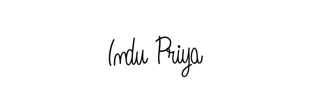 Also we have Indu Priya name is the best signature style. Create professional handwritten signature collection using Angelique-Rose-font-FFP autograph style. Indu Priya signature style 5 images and pictures png