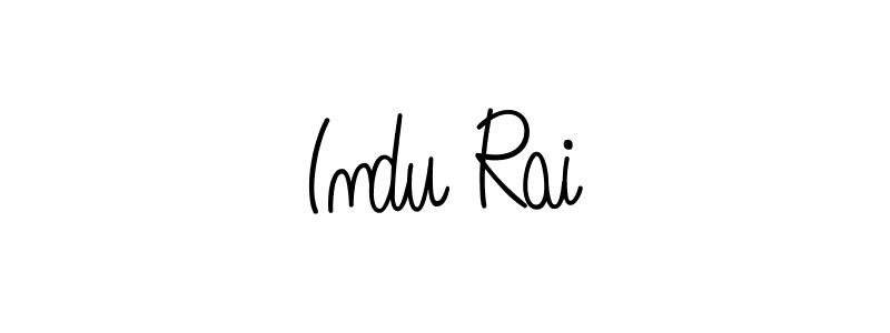 Here are the top 10 professional signature styles for the name Indu Rai. These are the best autograph styles you can use for your name. Indu Rai signature style 5 images and pictures png