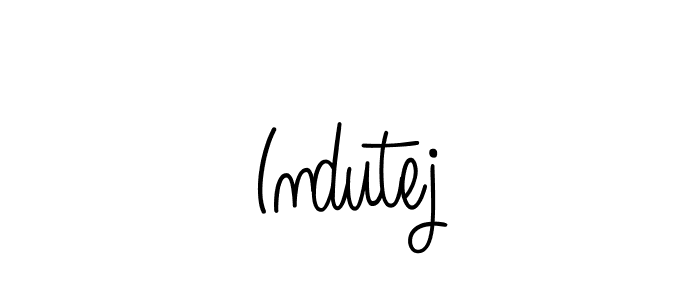 Also You can easily find your signature by using the search form. We will create Indutej name handwritten signature images for you free of cost using Angelique-Rose-font-FFP sign style. Indutej signature style 5 images and pictures png