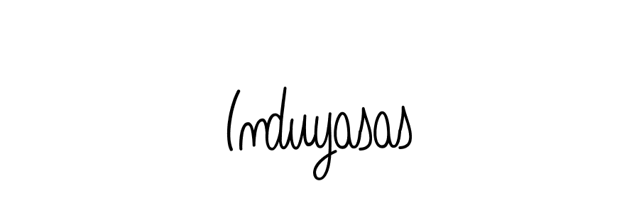 if you are searching for the best signature style for your name Induyasas. so please give up your signature search. here we have designed multiple signature styles  using Angelique-Rose-font-FFP. Induyasas signature style 5 images and pictures png