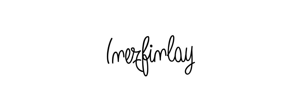 How to Draw Inezfinlay signature style? Angelique-Rose-font-FFP is a latest design signature styles for name Inezfinlay. Inezfinlay signature style 5 images and pictures png