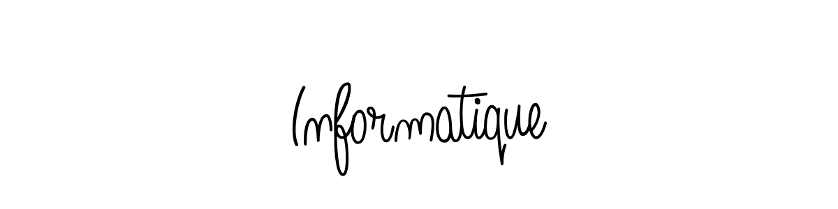 Make a short Informatique signature style. Manage your documents anywhere anytime using Angelique-Rose-font-FFP. Create and add eSignatures, submit forms, share and send files easily. Informatique signature style 5 images and pictures png