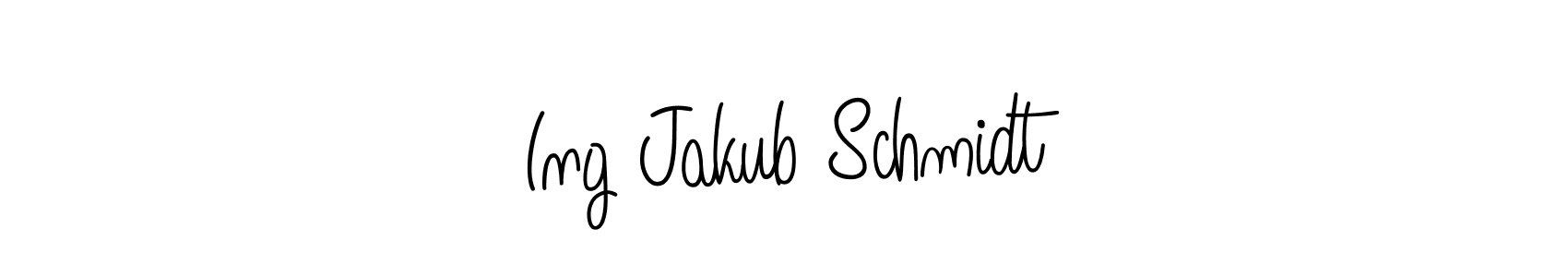 Best and Professional Signature Style for Ing Jakub Schmidt. Angelique-Rose-font-FFP Best Signature Style Collection. Ing Jakub Schmidt signature style 5 images and pictures png