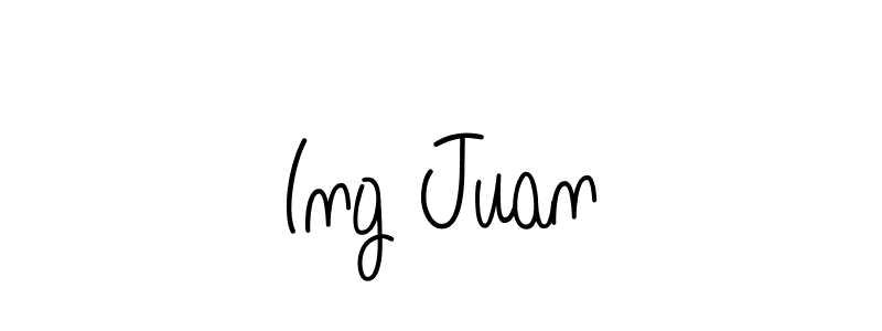 Design your own signature with our free online signature maker. With this signature software, you can create a handwritten (Angelique-Rose-font-FFP) signature for name Ing Juan. Ing Juan signature style 5 images and pictures png