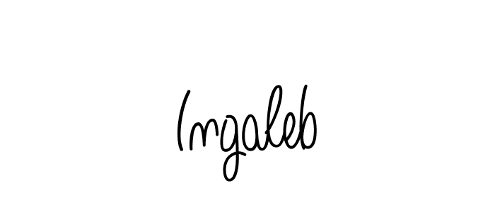Also we have Ingaleb name is the best signature style. Create professional handwritten signature collection using Angelique-Rose-font-FFP autograph style. Ingaleb signature style 5 images and pictures png