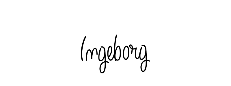 How to make Ingeborg signature? Angelique-Rose-font-FFP is a professional autograph style. Create handwritten signature for Ingeborg name. Ingeborg signature style 5 images and pictures png