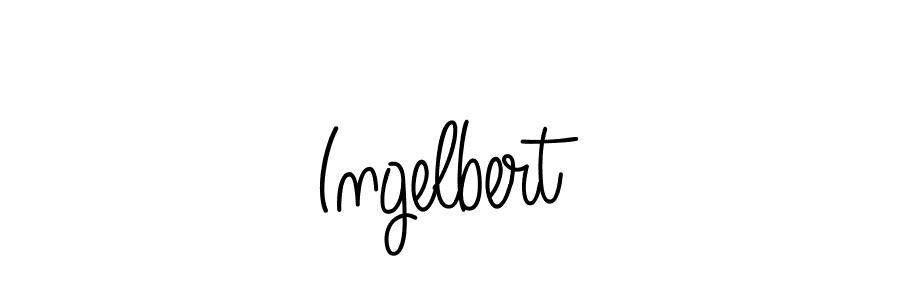 Also we have Ingelbert name is the best signature style. Create professional handwritten signature collection using Angelique-Rose-font-FFP autograph style. Ingelbert signature style 5 images and pictures png