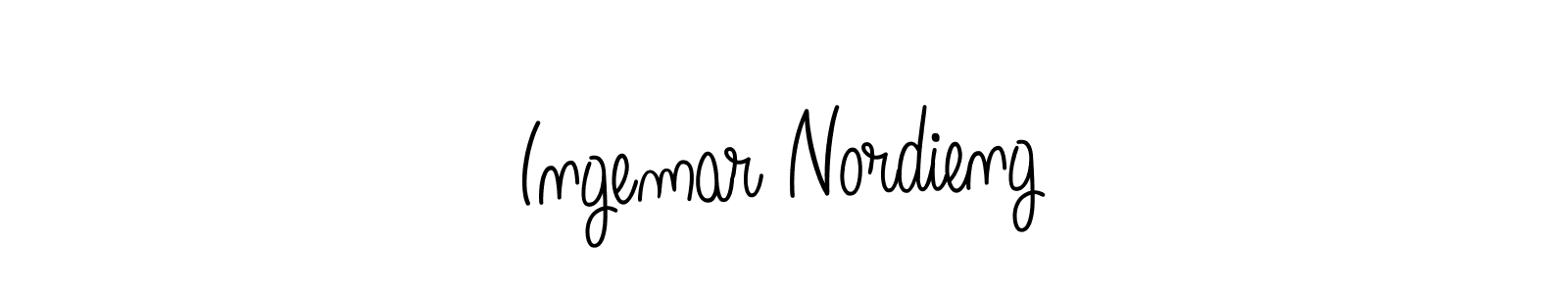 Angelique-Rose-font-FFP is a professional signature style that is perfect for those who want to add a touch of class to their signature. It is also a great choice for those who want to make their signature more unique. Get Ingemar Nordieng name to fancy signature for free. Ingemar Nordieng signature style 5 images and pictures png