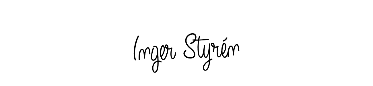 Here are the top 10 professional signature styles for the name Inger Styrén. These are the best autograph styles you can use for your name. Inger Styrén signature style 5 images and pictures png