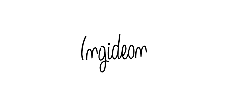 Here are the top 10 professional signature styles for the name Ingideon. These are the best autograph styles you can use for your name. Ingideon signature style 5 images and pictures png