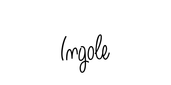 Angelique-Rose-font-FFP is a professional signature style that is perfect for those who want to add a touch of class to their signature. It is also a great choice for those who want to make their signature more unique. Get Ingole name to fancy signature for free. Ingole signature style 5 images and pictures png