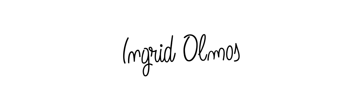 It looks lik you need a new signature style for name Ingrid Olmos. Design unique handwritten (Angelique-Rose-font-FFP) signature with our free signature maker in just a few clicks. Ingrid Olmos signature style 5 images and pictures png