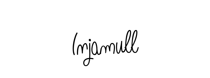 Also we have Injamull name is the best signature style. Create professional handwritten signature collection using Angelique-Rose-font-FFP autograph style. Injamull signature style 5 images and pictures png