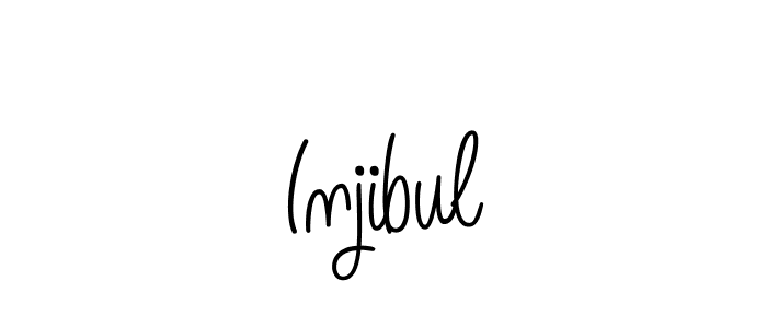 Make a beautiful signature design for name Injibul. Use this online signature maker to create a handwritten signature for free. Injibul signature style 5 images and pictures png