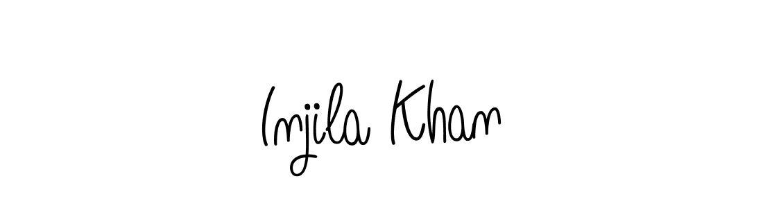 You can use this online signature creator to create a handwritten signature for the name Injila Khan. This is the best online autograph maker. Injila Khan signature style 5 images and pictures png