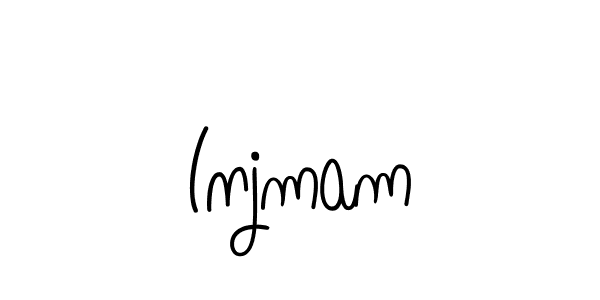 Design your own signature with our free online signature maker. With this signature software, you can create a handwritten (Angelique-Rose-font-FFP) signature for name Injmam. Injmam signature style 5 images and pictures png