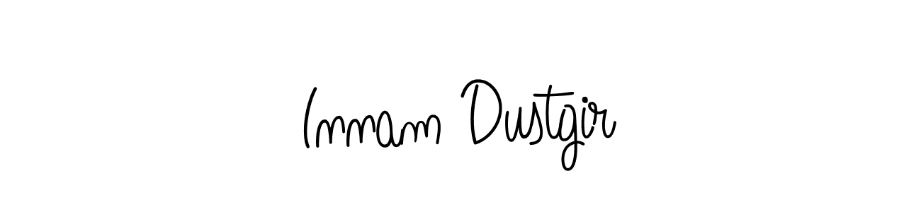 This is the best signature style for the Innam Dustgir name. Also you like these signature font (Angelique-Rose-font-FFP). Mix name signature. Innam Dustgir signature style 5 images and pictures png