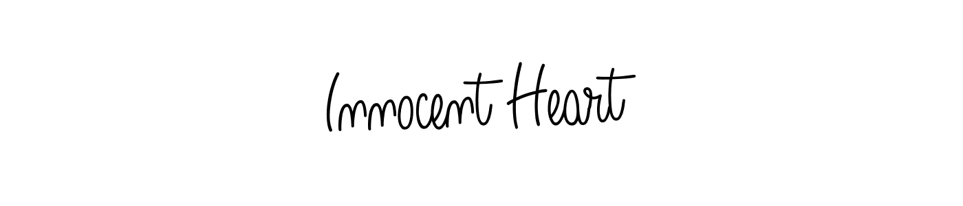 Here are the top 10 professional signature styles for the name Innocent Heart. These are the best autograph styles you can use for your name. Innocent Heart signature style 5 images and pictures png