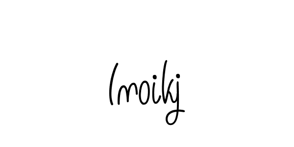 Once you've used our free online signature maker to create your best signature Angelique-Rose-font-FFP style, it's time to enjoy all of the benefits that Inoikj name signing documents. Inoikj signature style 5 images and pictures png