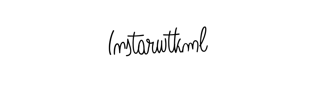 This is the best signature style for the Instarwtkml name. Also you like these signature font (Angelique-Rose-font-FFP). Mix name signature. Instarwtkml signature style 5 images and pictures png