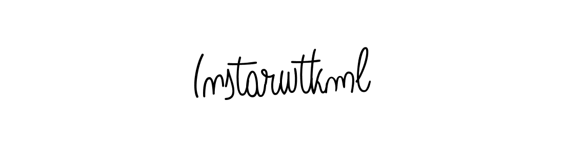 How to Draw Instarwtkml signature style? Angelique-Rose-font-FFP is a latest design signature styles for name Instarwtkml. Instarwtkml signature style 5 images and pictures png
