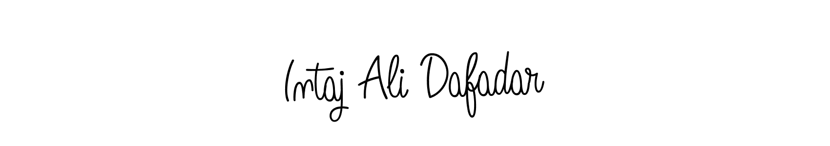 You can use this online signature creator to create a handwritten signature for the name Intaj Ali Dafadar. This is the best online autograph maker. Intaj Ali Dafadar signature style 5 images and pictures png