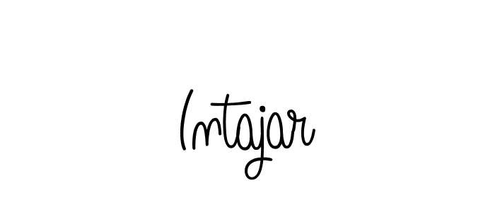 Also You can easily find your signature by using the search form. We will create Intajar name handwritten signature images for you free of cost using Angelique-Rose-font-FFP sign style. Intajar signature style 5 images and pictures png