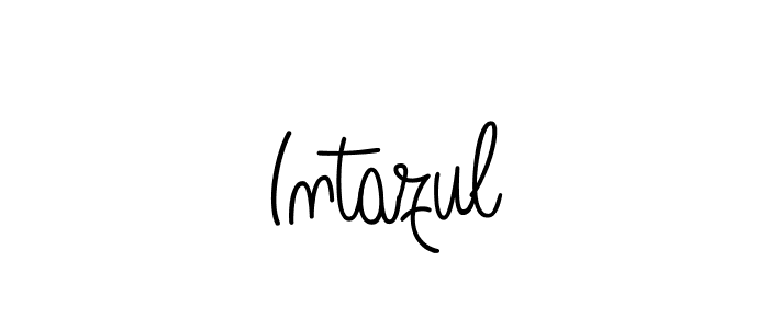 How to Draw Intazul signature style? Angelique-Rose-font-FFP is a latest design signature styles for name Intazul. Intazul signature style 5 images and pictures png