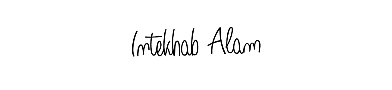 It looks lik you need a new signature style for name Intekhab Alam. Design unique handwritten (Angelique-Rose-font-FFP) signature with our free signature maker in just a few clicks. Intekhab Alam signature style 5 images and pictures png
