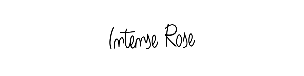 The best way (Angelique-Rose-font-FFP) to make a short signature is to pick only two or three words in your name. The name Intense Rose include a total of six letters. For converting this name. Intense Rose signature style 5 images and pictures png