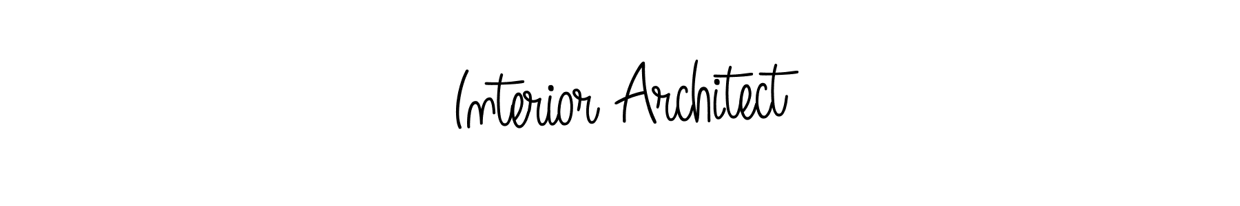 Also we have Interior Architect name is the best signature style. Create professional handwritten signature collection using Angelique-Rose-font-FFP autograph style. Interior Architect signature style 5 images and pictures png