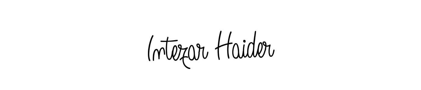 if you are searching for the best signature style for your name Intezar Haider. so please give up your signature search. here we have designed multiple signature styles  using Angelique-Rose-font-FFP. Intezar Haider signature style 5 images and pictures png