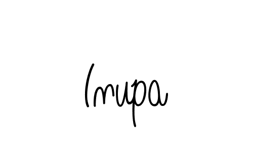 Also we have Inupa name is the best signature style. Create professional handwritten signature collection using Angelique-Rose-font-FFP autograph style. Inupa signature style 5 images and pictures png