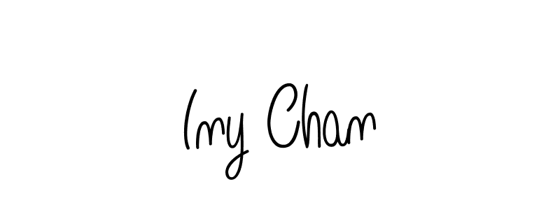 How to make Iny Chan signature? Angelique-Rose-font-FFP is a professional autograph style. Create handwritten signature for Iny Chan name. Iny Chan signature style 5 images and pictures png