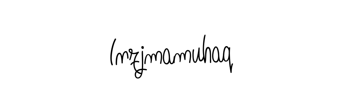 How to make Inzjmamuhaq signature? Angelique-Rose-font-FFP is a professional autograph style. Create handwritten signature for Inzjmamuhaq name. Inzjmamuhaq signature style 5 images and pictures png