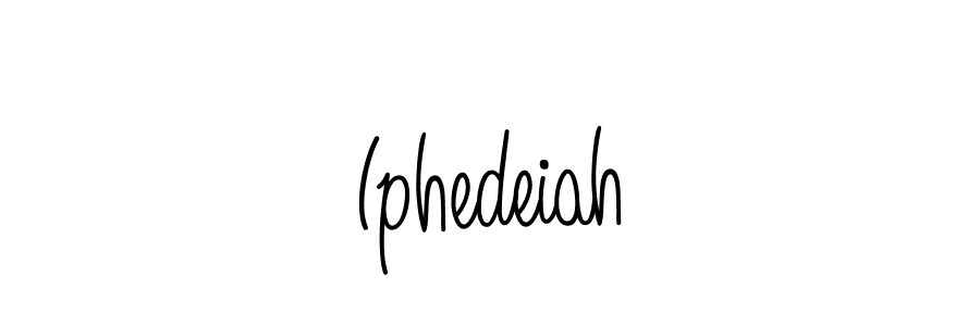 How to make Iphedeiah signature? Angelique-Rose-font-FFP is a professional autograph style. Create handwritten signature for Iphedeiah name. Iphedeiah signature style 5 images and pictures png