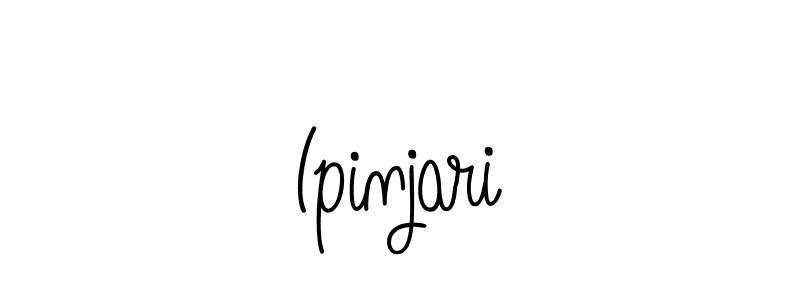 Use a signature maker to create a handwritten signature online. With this signature software, you can design (Angelique-Rose-font-FFP) your own signature for name Ipinjari. Ipinjari signature style 5 images and pictures png