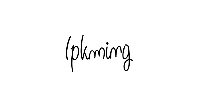 Make a beautiful signature design for name Ipkming. Use this online signature maker to create a handwritten signature for free. Ipkming signature style 5 images and pictures png
