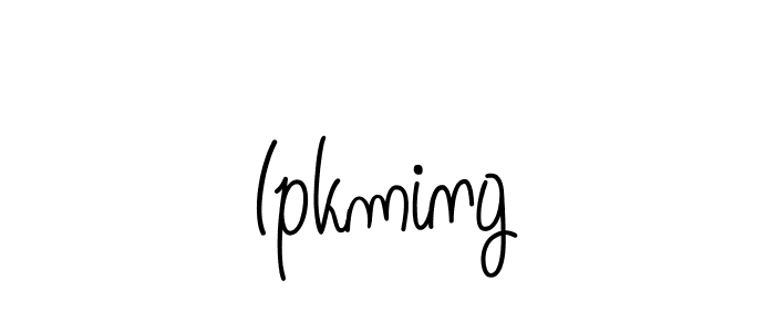 Once you've used our free online signature maker to create your best signature Angelique-Rose-font-FFP style, it's time to enjoy all of the benefits that Ipkming name signing documents. Ipkming signature style 5 images and pictures png