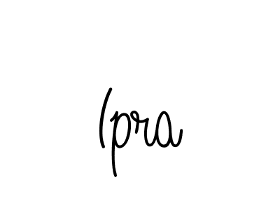 How to make Ipra signature? Angelique-Rose-font-FFP is a professional autograph style. Create handwritten signature for Ipra name. Ipra signature style 5 images and pictures png