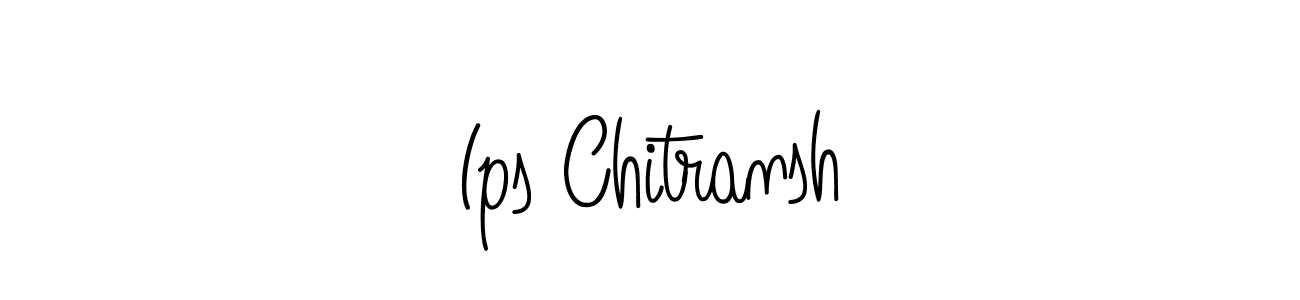 Also You can easily find your signature by using the search form. We will create Ips Chitransh name handwritten signature images for you free of cost using Angelique-Rose-font-FFP sign style. Ips Chitransh signature style 5 images and pictures png