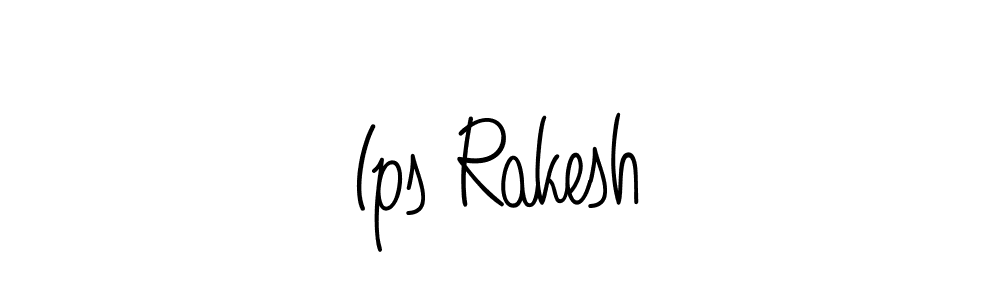 It looks lik you need a new signature style for name Ips Rakesh. Design unique handwritten (Angelique-Rose-font-FFP) signature with our free signature maker in just a few clicks. Ips Rakesh signature style 5 images and pictures png