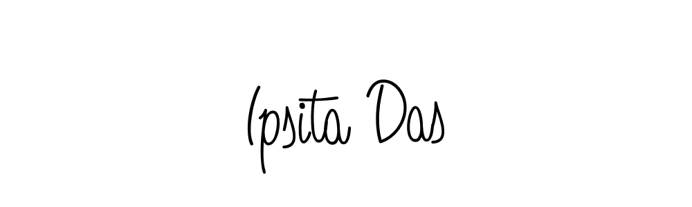 Use a signature maker to create a handwritten signature online. With this signature software, you can design (Angelique-Rose-font-FFP) your own signature for name Ipsita Das. Ipsita Das signature style 5 images and pictures png