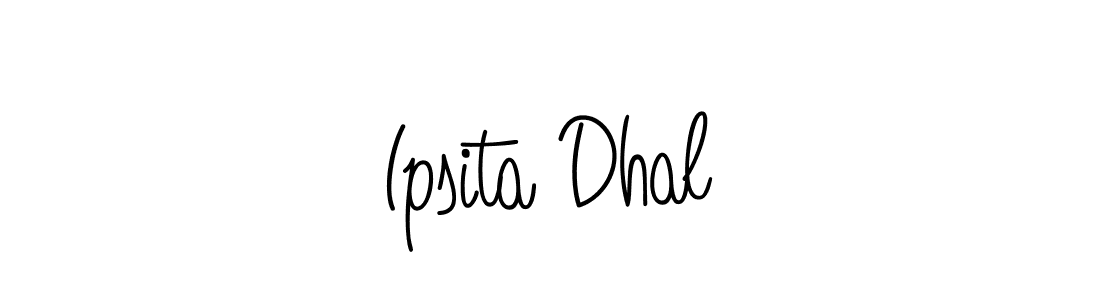 Similarly Angelique-Rose-font-FFP is the best handwritten signature design. Signature creator online .You can use it as an online autograph creator for name Ipsita Dhal. Ipsita Dhal signature style 5 images and pictures png